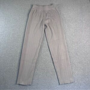 Silk & Salt Women’s‎ Staycation Ribbed Pants Soft Pull On Gray size Small